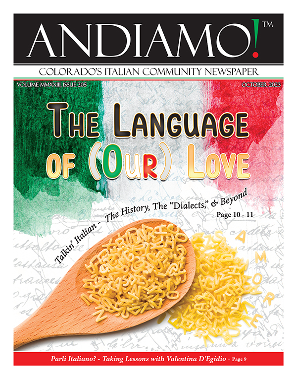 This Month's Cover: The Language of (Our) Love - Talkin' Italian: The History, the 